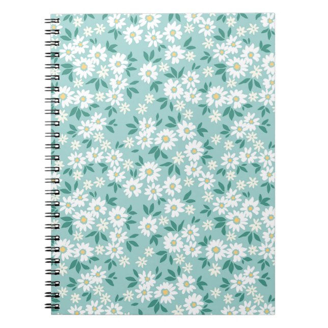 Carnet arrière - plan vintage fleuri. Patch vintage trans (Devant)