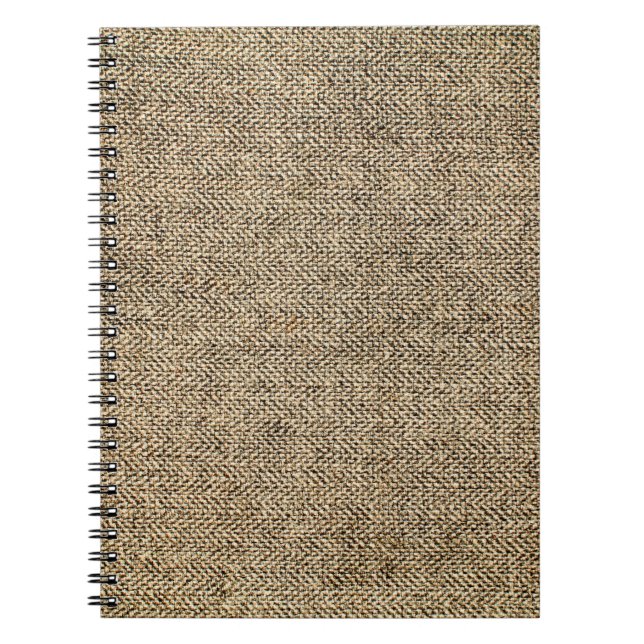 Carnet Arrière-sol en lin naturel, sac, beige (Devant)