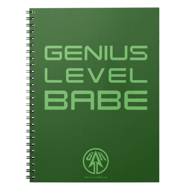 Carnet Arrow | Genius Level Babe (Devant)