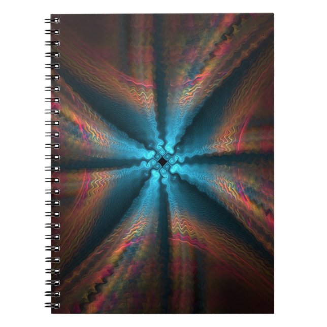 Carnet Art Abstrait cool (Devant)