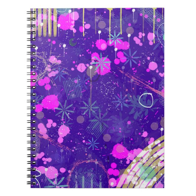 Carnet Art abstrait : l'esprit créatif (Devant)