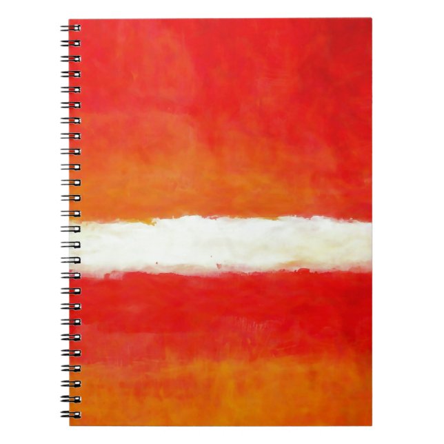 Carnet Art Abstrait moderne - Style Rothko (Devant)