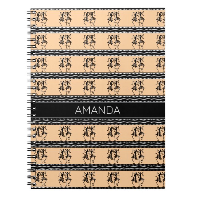 Carnet Art africain, fête (Devant)