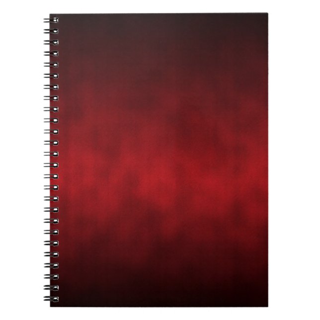 Carnet Art Arrière - plan gothique rouge (Devant)