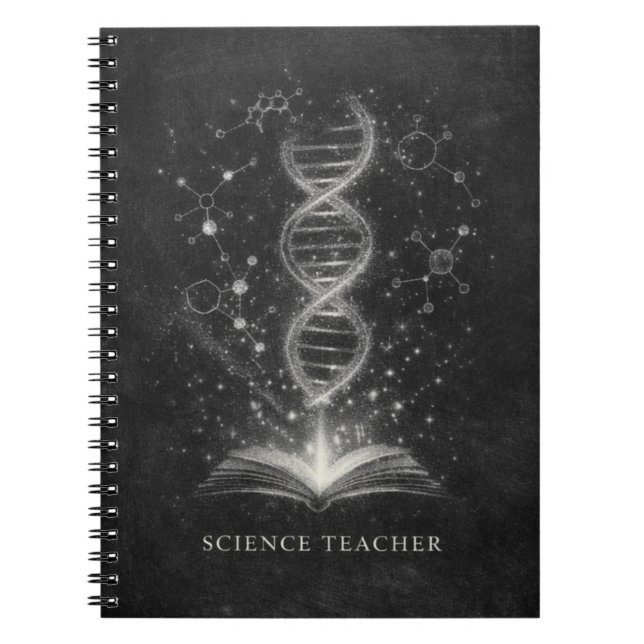 Carnet Art de constellation de poussière de craie d'ensei (Devant)