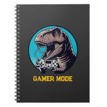 Art de dinosaure en mode T-Rex Gamer