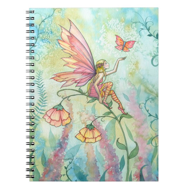 Carnet Art de fée et de papillon gratuit par Molly Harris (Devant)