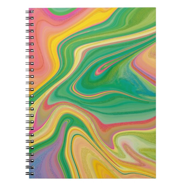 Carnet art de la couleur vibratoire (Devant)