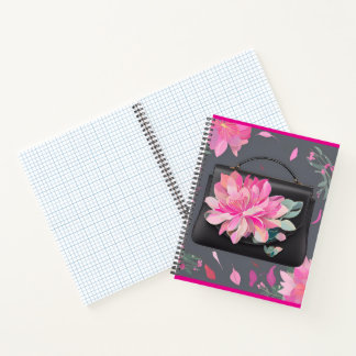 Carnet Art de l'IA Rose en floraison
