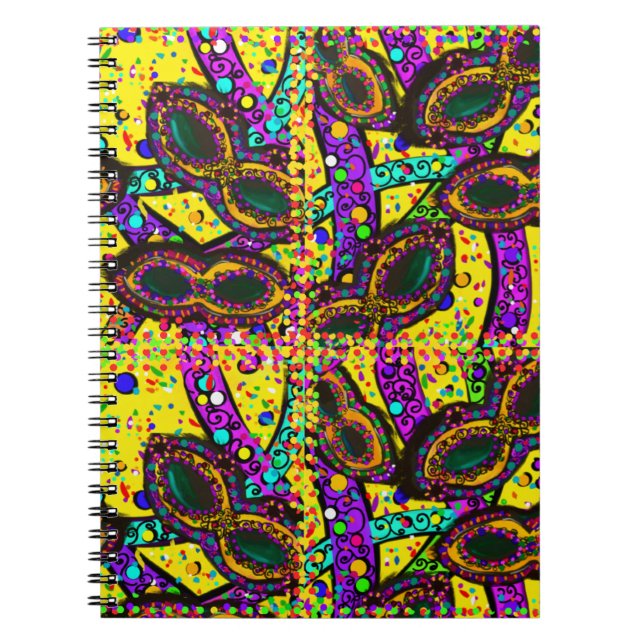 Carnet Art de Mardi Gras (Devant)