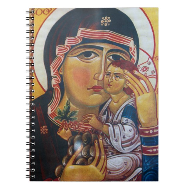Carnet Art de Marie Mère et Jésus (Devant)