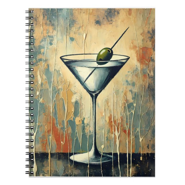 Carnet Art de Martini en techniques mixtes du milieu du s (Devant)