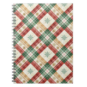 Carnet Art de motif de plaid tartan écossais festif de va