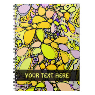 Carnet Art de motif peint à la main et numériquement 13