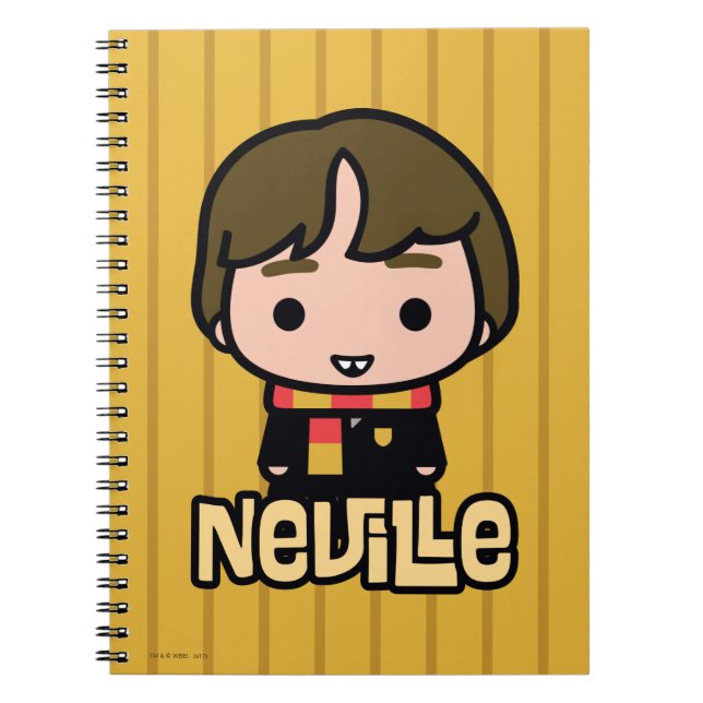Carnet Art de personnage de dessin animé Neville Longbott (Devant)