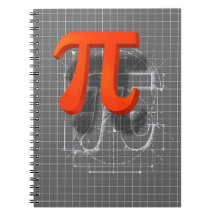Carnet Art de symbole de pi