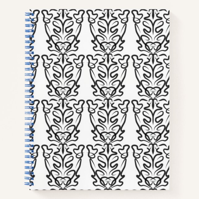 Carnet Art de symétrie nordique (Devant)