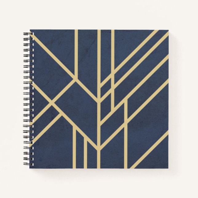 Carnet Art deco design (Devant)