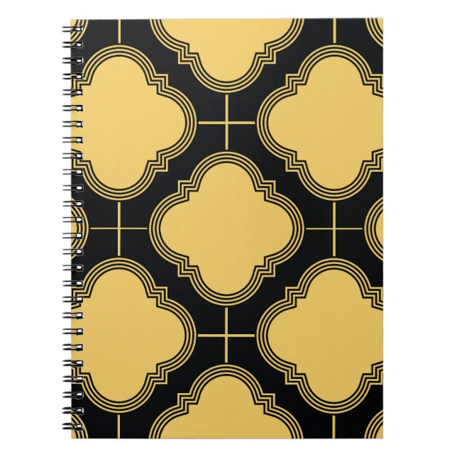 Carnet Art déco : élégance harmonieuse et ornementale. (Devant)