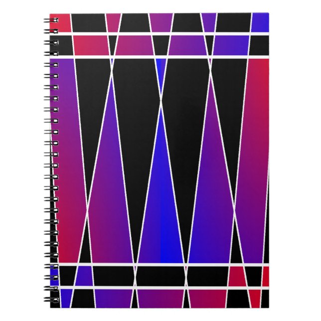 Carnet Art déco "fracturé" par Kenneth Yoncich (Devant)