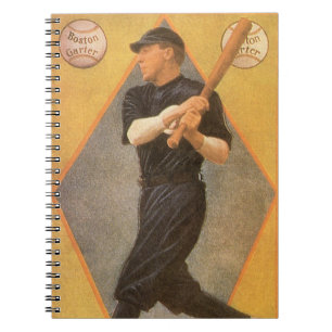 Carnet Art d'étiquette de produit vintage, jarretière de