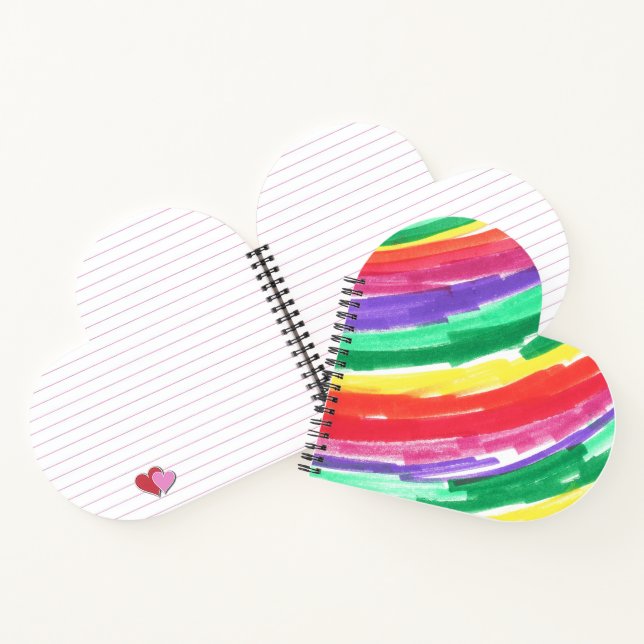 Carnet Art Enfant Arc-en-Ciel (Intérieur)