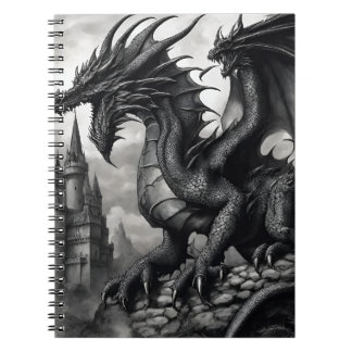 Carnet Art gothique du dragon