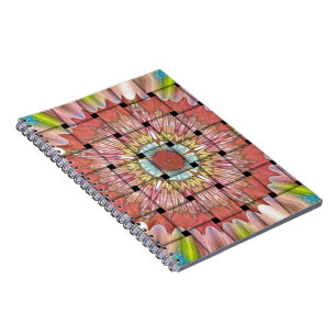 Carnet Art inspiré par l'Afrique Imprimé- Design géométri