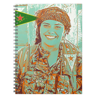 Carnet Art kurde du combattant 2 de YPJ