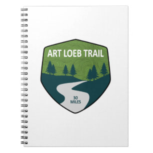 Carnet Art Loeb Trail Caroline du Nord