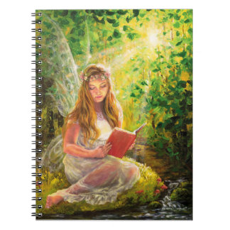Carnet Art magique de la fée de la peinture forestière