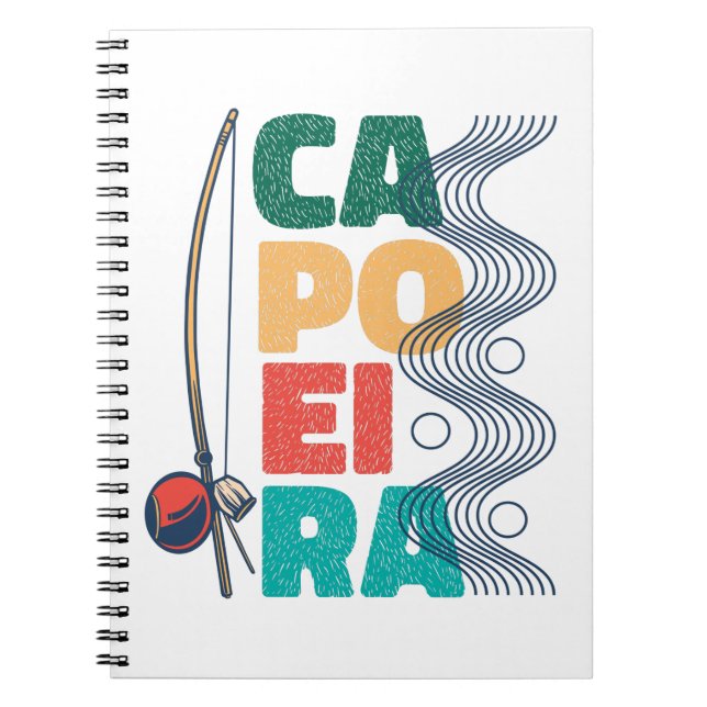 Carnet Art martial brésilien Capoeira (Devant)