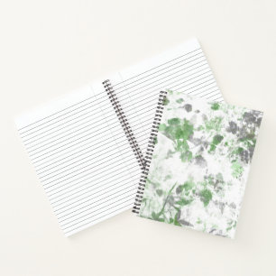 Carnet Art moderne du motif de fleurs et de la texture mu
