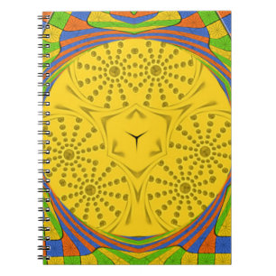 Carnet Art Motif Égyptien Imprimer À damiers Conception C