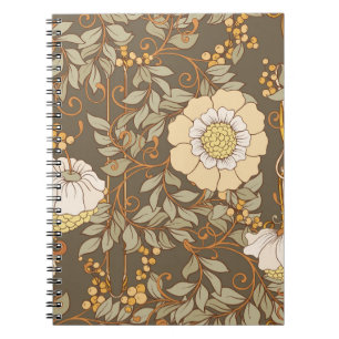 Carnet Art Nouveau : Vintage Floral Décoratif.