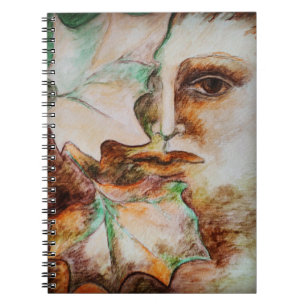 Carnet Art original hojas de otoño feuilles d'automne