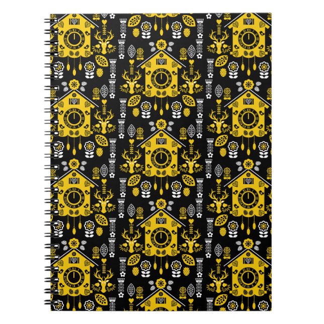 Carnet Art populaire allemand Bauernmalerei (Devant)