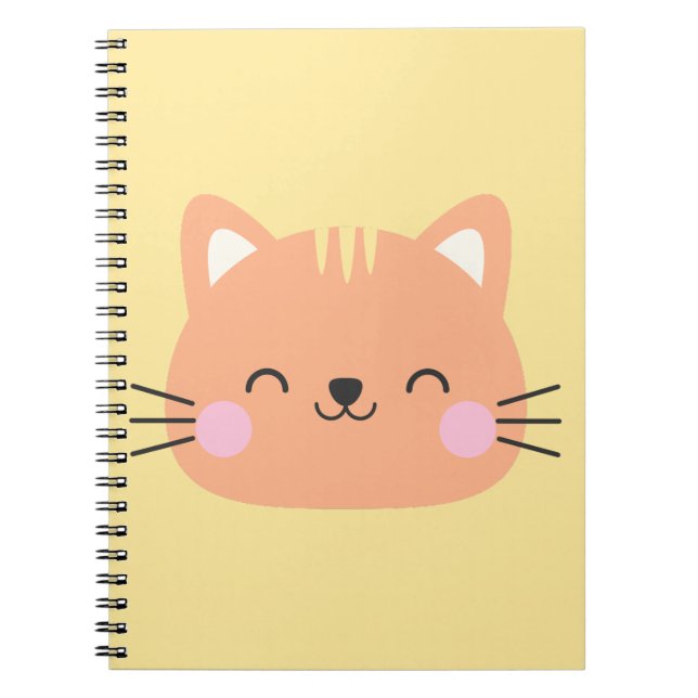 Carnet Art pour l'anniversaire des enfants avec chat (Devant)
