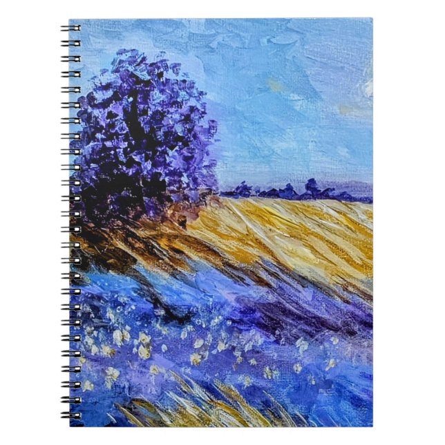 Carnet Art raffiné impressionniste. Style Van Gogh (Devant)