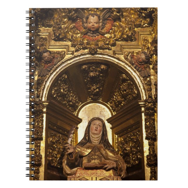 Carnet Art religieux représentant Santa Teresa (Devant)