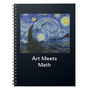 Carnet Art rencontre mathématiques, Van Gogh rencontre Fi