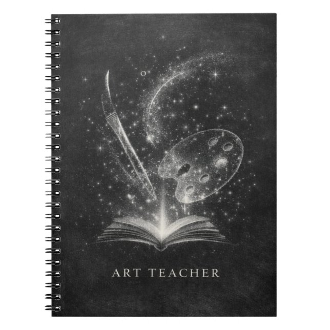 Carnet Art Teacher Chalk Dust Constellation Art (Devant)