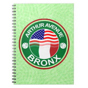 Carnet Arthur Ave Bronx Italian American Notepad