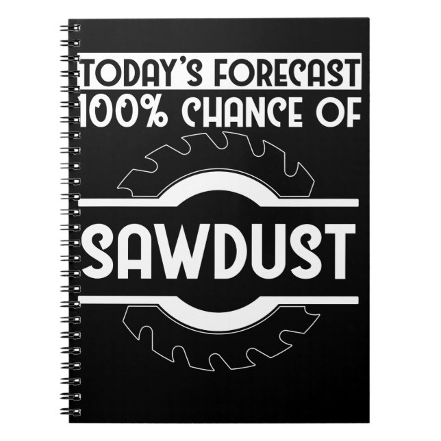 Carnet Artisanat drôle Woodworking Père Carpenter (Devant)