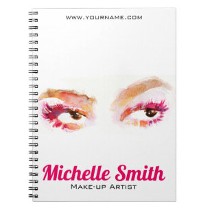 Carnet Artiste de maquillage oculaire rose Brown