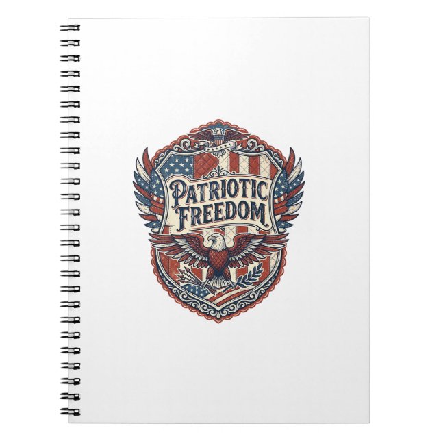 Carnet Artiste de patchwork patriotique (Devant)