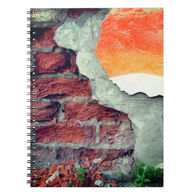 Carnet Artsy Brick Wall (Devant)