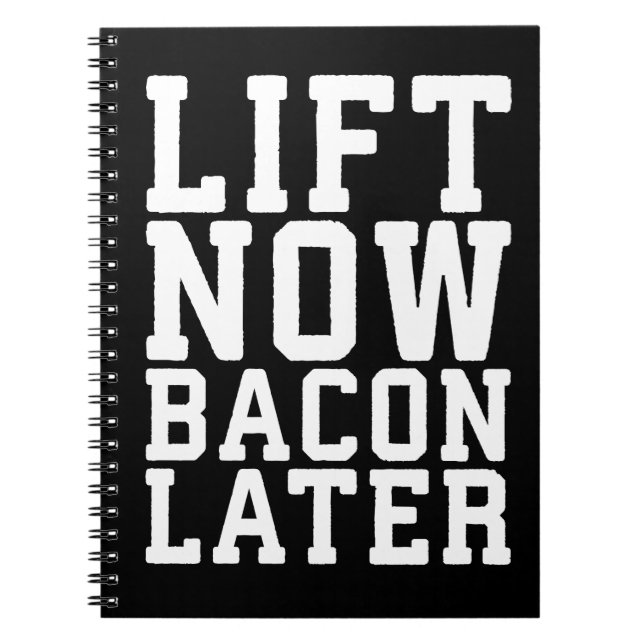 Carnet Ascensez maintenant, Bacon plus tard - Entraînemen (Devant)
