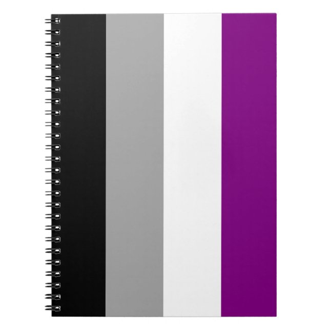 Carnet asexuel de fierté (Devant)