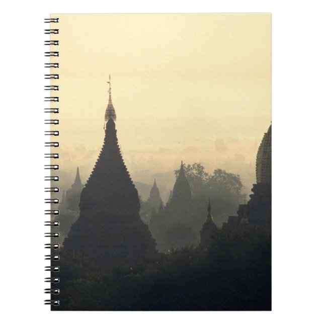 Carnet Asie, Birmanie, (Myanmar), Pagan (Bagan) Montgolfi (Devant)